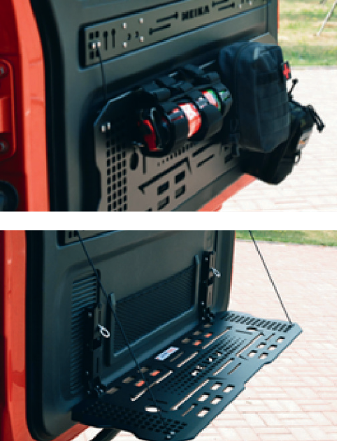 Meika Tailgate Fold Out Shelf